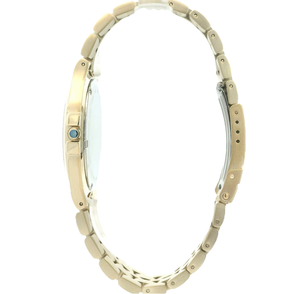 Gold Tone Stainless Steel Men’s Watch – Champagne Dial 41mm