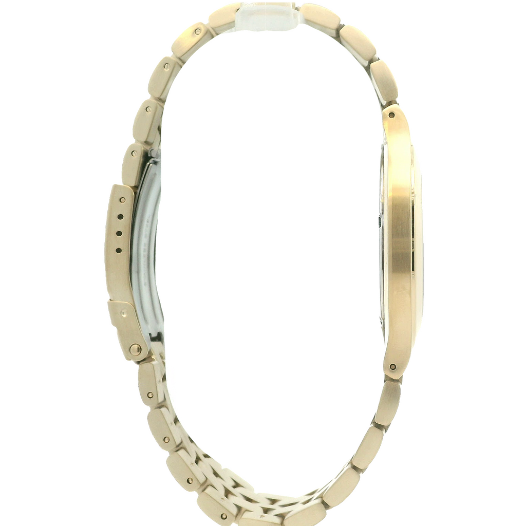 Gold Tone Stainless Steel Men’s Watch – Champagne Dial 41mm